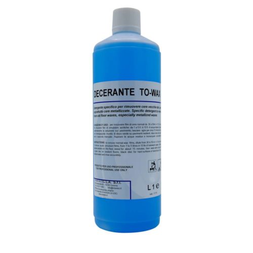 I.C.L.A. OKEI - DECERANTE TO-WAX - Pulizia di fondo  1kg - Decerante detergente universale poco schiumoso utilizzabile su tutti i pavimenti lavabili. Rimuove facilmente e velocemente vecchi strati di cera di dispersioni o emulsioni autolucidanti.