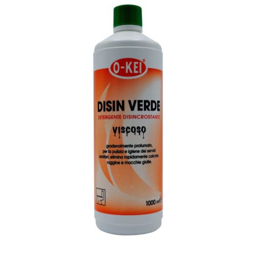 I.C.L.A. OKEI - DISIN VERDE - Detergenti disincrostanti  1kg - Detergente disincrostante viscoso a base di acidi inorganici