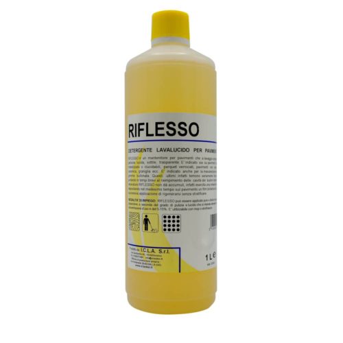 I.C.L.A. OKEI - RIFLESSO - Cere per pavimenti  1kg - Detergente manutentore lavalucido per pavimenti. Deterge