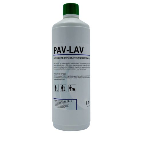 I.C.L.A. OKEI - PAV LAV VERDE - Pulizia di fondo  1kg - Detergente concentrato sgrassante per superfici dure con Pinecoiol. Elimina  energicamente macchie tenaci di oli minerali