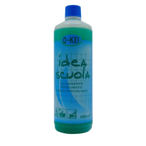 I.C.L.A. OKEI - IDEA SCUOLA PINO - Detergenti manutentori  1kg - Detergente liquido a bassa schiuma delicatamente profumato per la manutenzione ordinaria di tutte le superfici dure. Non intacca i pavimenti trattati con cere. Lascia nell'ambiente una gradevole nota fresca di pino.