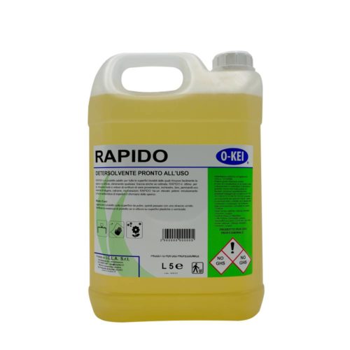 I.C.L.A. OKEI - RAPIDO - Sgrassatori e speciali  5kg - Detersolvente energico