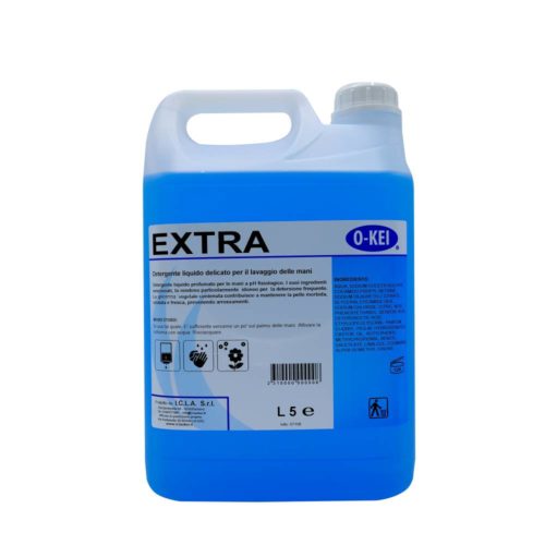 I.C.L.A. OKEI - EXTRA - Igiene personale  5kg - Detergente liquido profumato per le mani a PH fisiologico. I suoi ingredienti selezionati