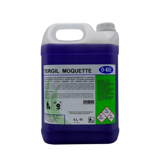 I.C.L.A. OKEI - TERGIL MOQUETTE - Sgrassatori e speciali  5kg - Detergente liquido profumato