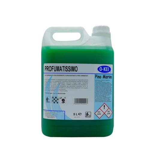 I.C.L.A. OKEI - PROFUMATISSIMO PINO MARINO - Detergenti manutentori  5kg - Detergente deodorante a lunga persistenza per pulire e profumare tutte le superfici lavabili