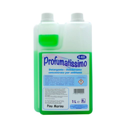 I.C.L.A. OKEI - PROFUMATISSIMO PINO MARINO - Detergenti manutentori  1kg - Detergente deodorante a lunga persistenza per pulire e profumare tutte le superfici lavabili