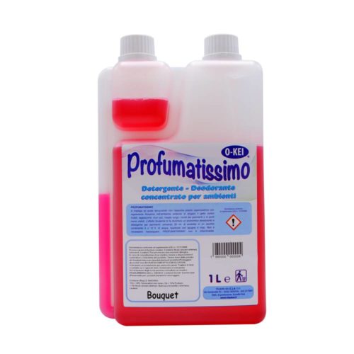 I.C.L.A. OKEI - PROFUMATISSIMO BOUQUET - Detergenti manutentori  1kg - Detergente deodorante a lunga persistenza per pulire e profumare tutte le superfici lavabili