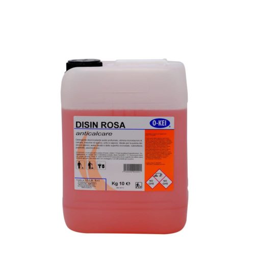 I.C.L.A. OKEI - DISIN ROSA - Detergenti disincrostanti  10kg - Detergente disincrostante acido profumato
