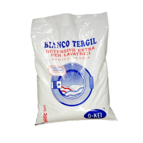 I.C.L.A. OKEI - BIANCO TERGIL - Detergenti per bucato  10kg - Detersivo in polvere atomizzato completo
